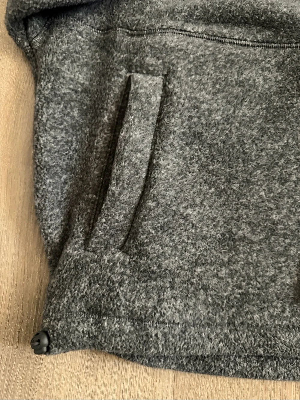 ALO Yoga the set Charcoal Gray Cozy Lined Hoodie